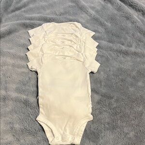 Carter's Classic White Bodysuit Set